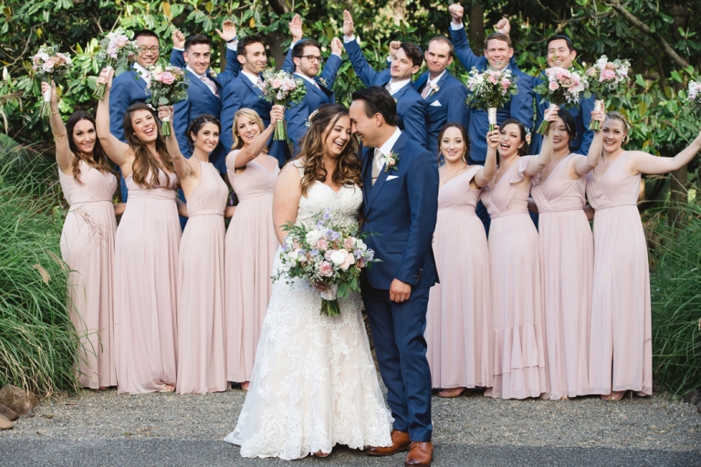 MARIN ART AND GARDEN WEDDING